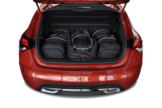 Car bag Kofferraumtaschen Set 4 stk CITROEN DS4 HATCHBACK I 2011-2015