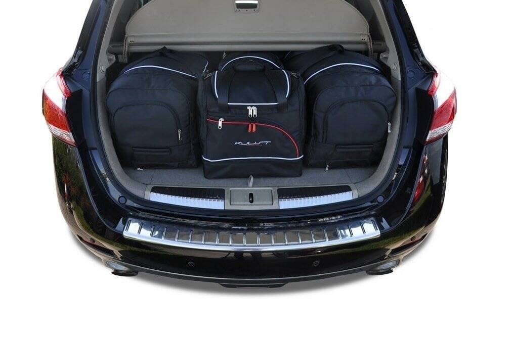 Car bag Kofferraumtaschen Set 4 stk NISSAN MURANO II (Z51) 2008-2015