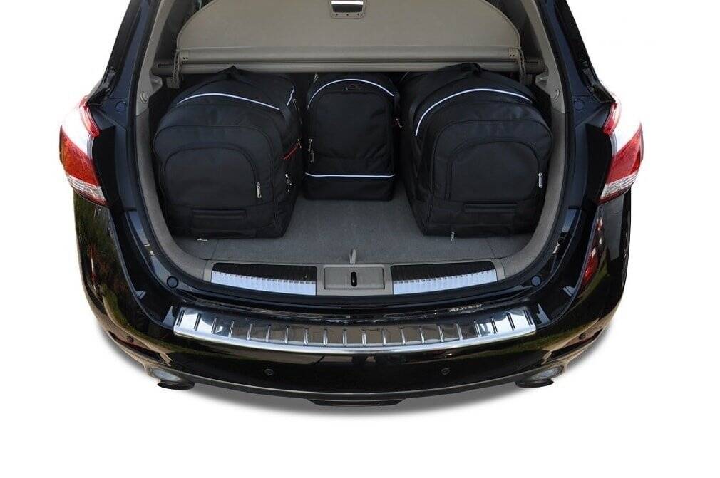 Car bag Kofferraumtaschen Set 4 stk NISSAN MURANO II (Z51) 2008-2015