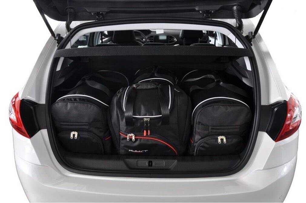 Car bag Kofferraumtaschen Set 4 stk PEUGEOT 308 HATCHBACK II (T9) 2013-2021