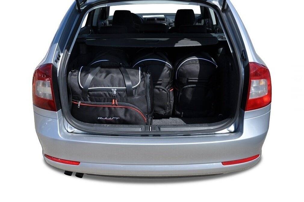 Car bag Kofferraumtaschen Set 5 stk SKODA OCTAVIA KOMBI II 2004-2013