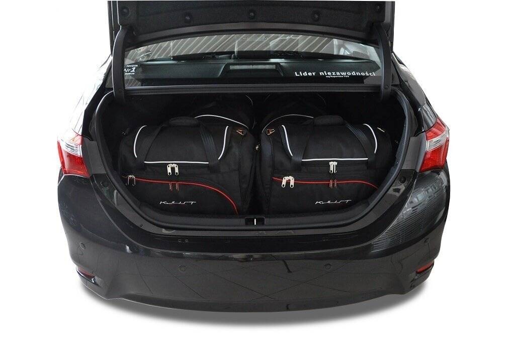 Car bag Kofferraumtaschen Set 4 stk TOYOTA COROLLA LIMOUSINE XI (E18) 2013-2018