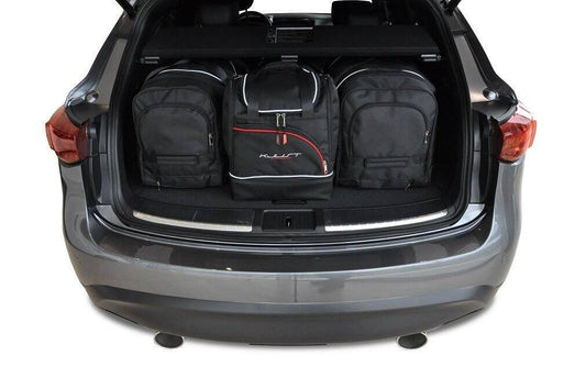 Car bag Kofferraumtaschen Set 4 stk INFINITI QX70 I (S51) 2013-2018