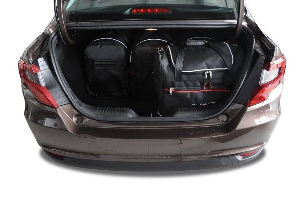 Car bag Kofferraumtaschen Set 5 stk FIAT TIPO LIMOUSINE II 2015+