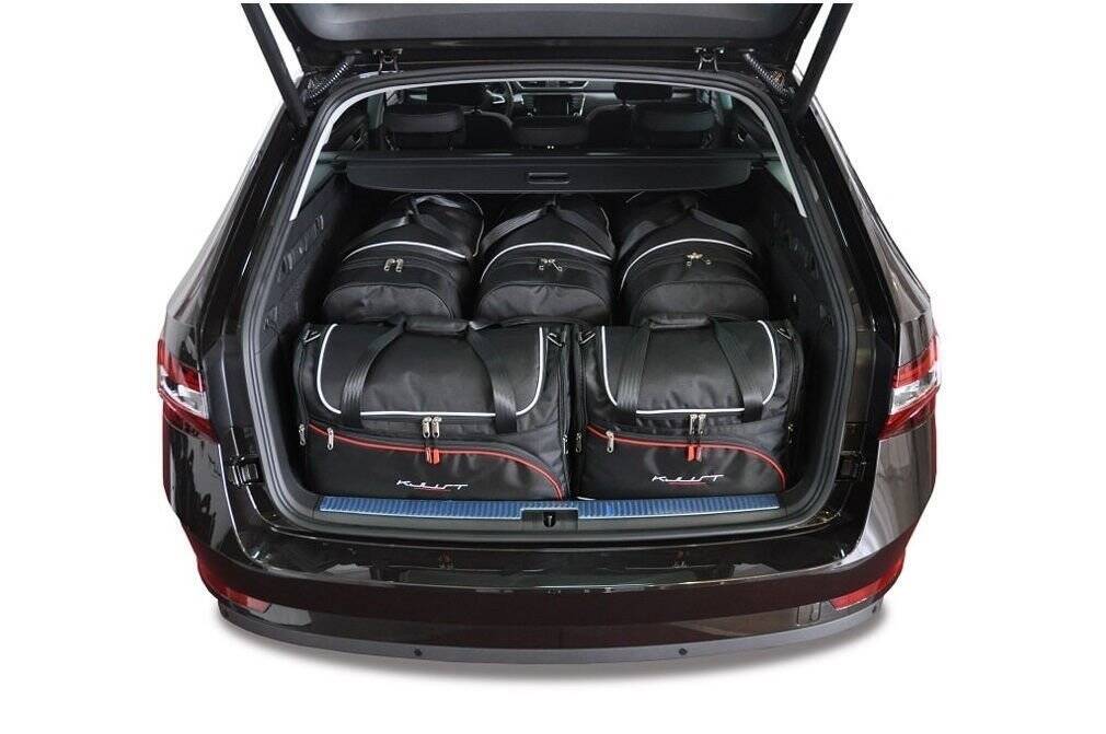 Car bag Kofferraumtaschen Set 5 stk SKODA SUPERB KOMBI III 2015-2023