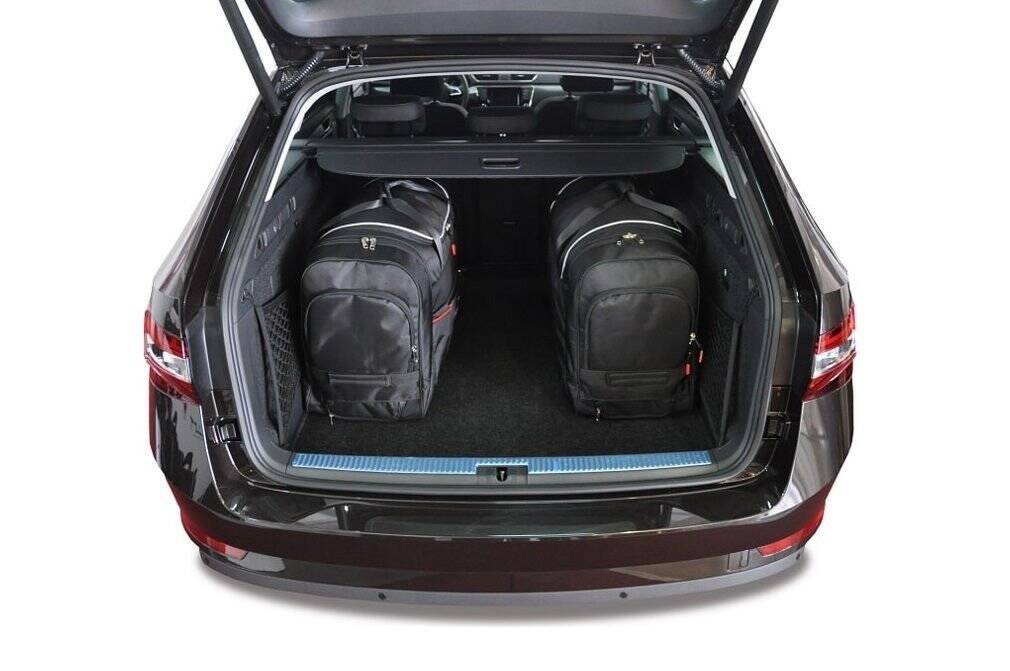 Car bag Kofferraumtaschen Set 5 stk SKODA SUPERB KOMBI III 2015-2023