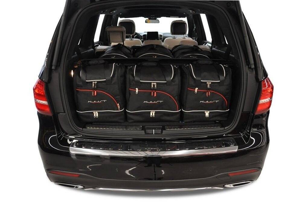 Car bag Kofferraumtaschen Set 6 stk MERCEDES-BENZ GLS X166 2015-2018