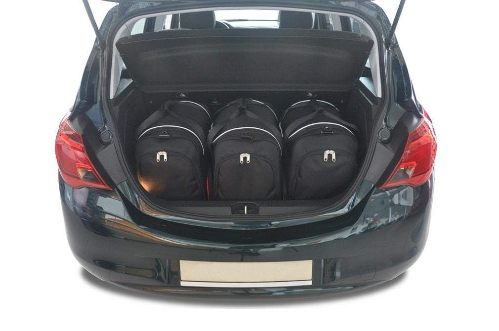 Car bag Kofferraumtaschen Set 3 stk OPEL CORSA E (X15) 2014-2019