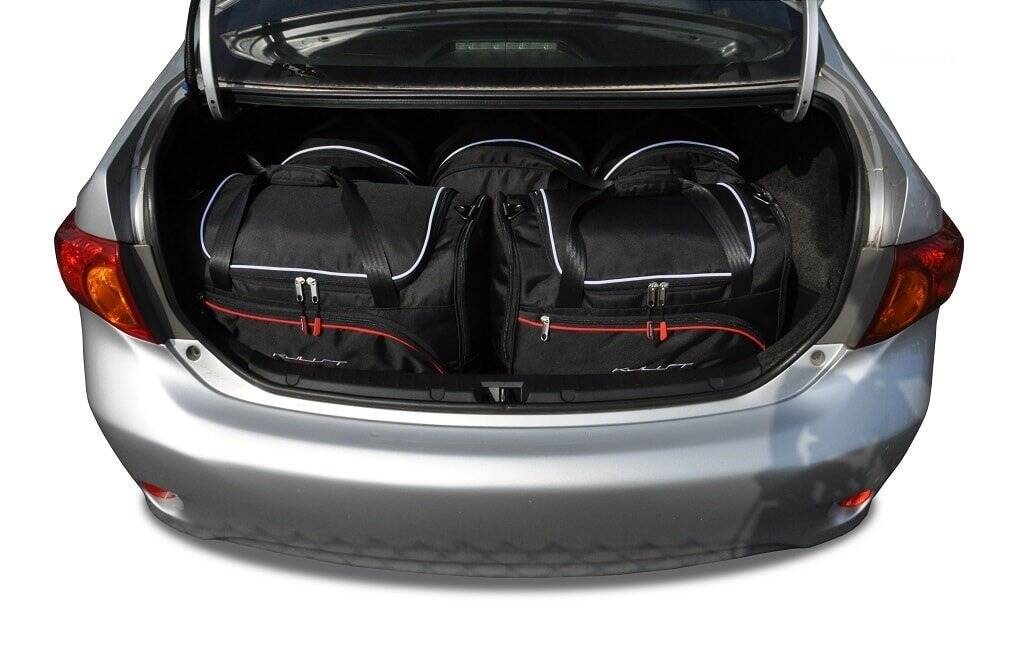 Car bag Kofferraumtaschen Set 5 stk TOYOTA COROLLA LIMOUSINE X (E15) 2007-2014