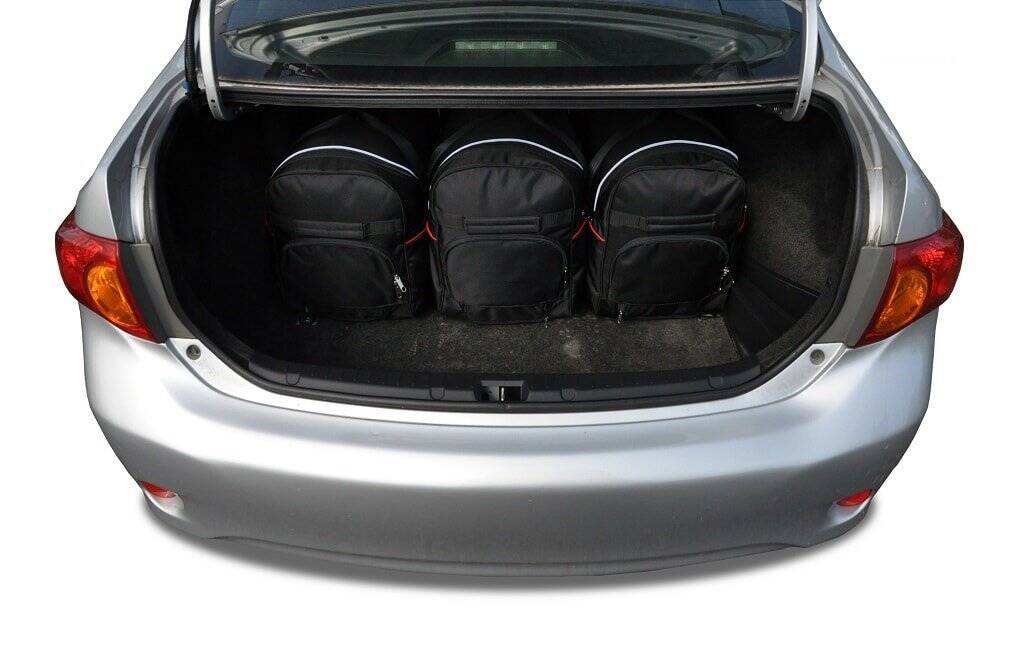 Car bag Kofferraumtaschen Set 5 stk TOYOTA COROLLA LIMOUSINE X (E15) 2007-2014