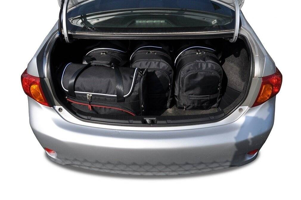 Car bag Kofferraumtaschen Set 5 stk TOYOTA COROLLA LIMOUSINE X (E15) 2007-2014