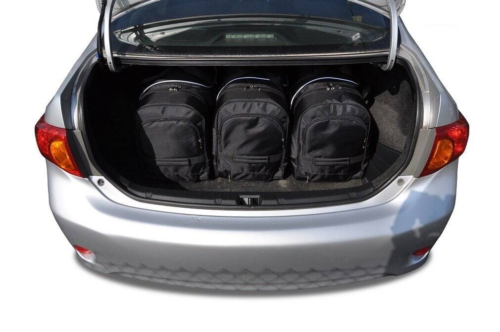 Car bag Kofferraumtaschen Set 5 stk TOYOTA COROLLA LIMOUSINE X (E15) 2007-2014