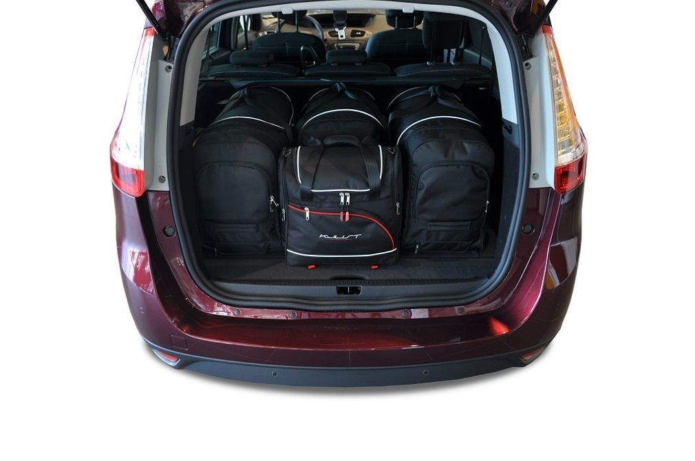 Car bag Kofferraumtaschen Set 4 stk RENAULT GRAND SCENIC II 2009-2013