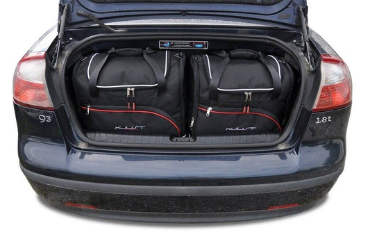 Car bag Kofferraumtaschen Set 4 stk SAAB 9-3 CABRIO II 2002-2015