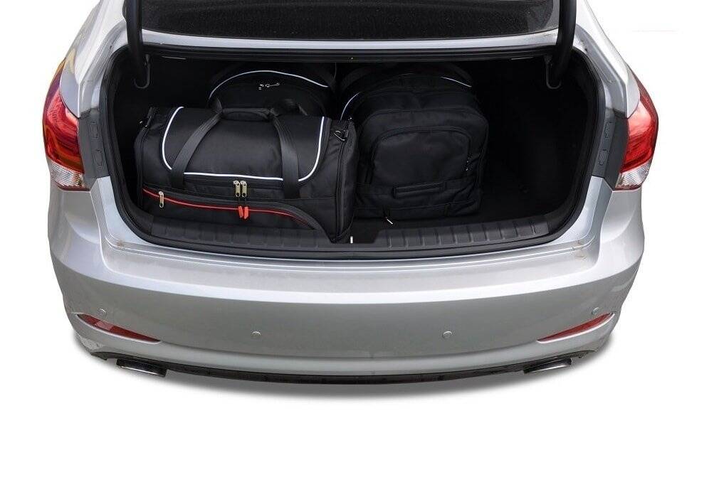 Car bag Kofferraumtaschen Set 4 stk HYUNDAI i40 LIMOUSINE I 2011-2018