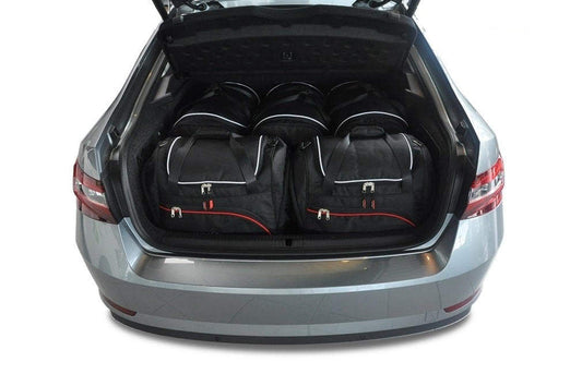 Car bag Kofferraumtaschen Set 5 stk SKODA SUPERB LIFTBACK III 2015+