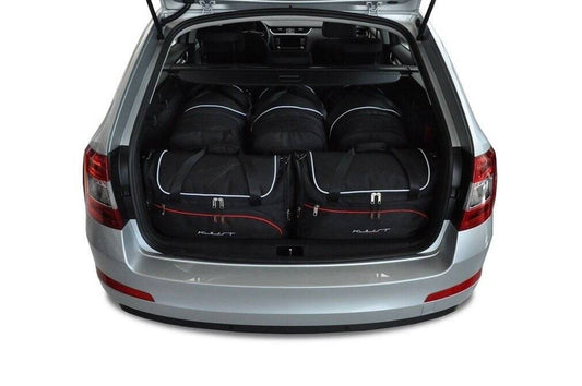 Car bag Kofferraumtaschen Set 5 stk SKODA OCTAVIA KOMBI III 2013-2020