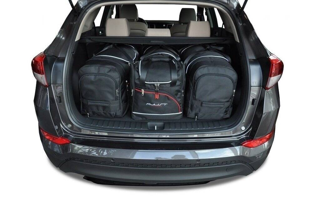 Car bag Kofferraumtaschen Set 4 stk HYUNDAI TUCSON III (TL) 2015-2020