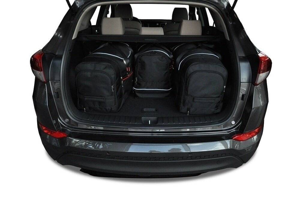 Car bag Kofferraumtaschen Set 4 stk HYUNDAI TUCSON III (TL) 2015-2020