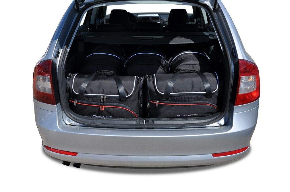 Car bag Kofferraumtaschen Set 5 stk SKODA OCTAVIA KOMBI II 2004-2013