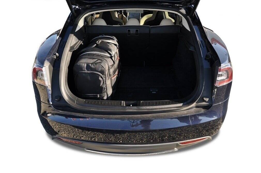 Car bag Kofferraumtaschen Set 4 stk TESLA MODEL S I (5YJS) 2012-2016