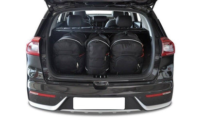 Car bag Kofferraumtaschen Set 3 stk KIA NIRO I 2016-2022