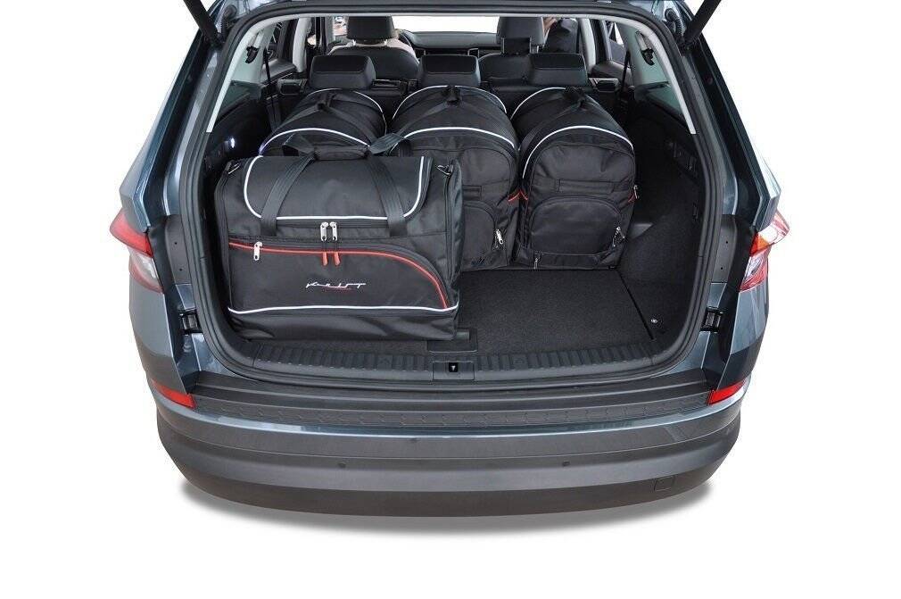 Car bag Kofferraumtaschen Set 5 stk SKODA KODIAQ I 2016-2023