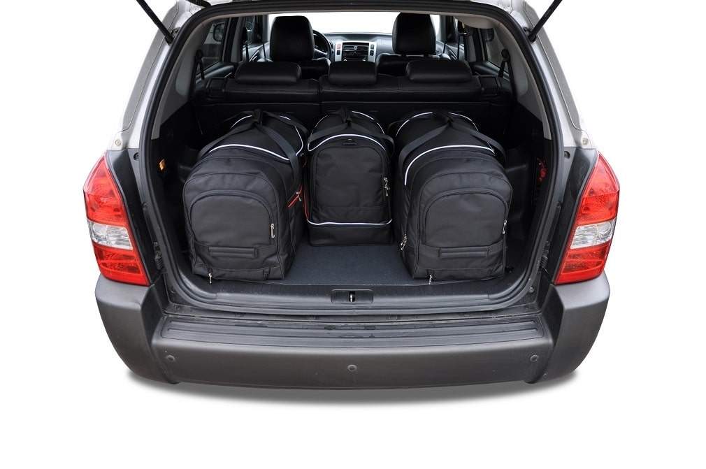 Car bag Kofferraumtaschen Set 4 stk HYUNDAI TUCSON I (JM) 2004-2010