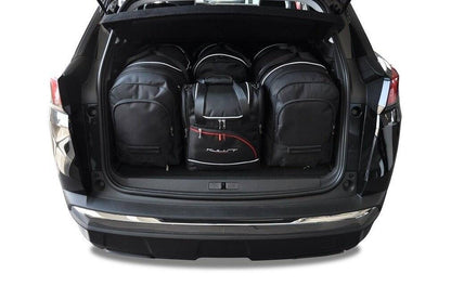 Car bag Kofferraumtaschen Set 4 stk PEUGEOT 3008 II (P84E) 2016+