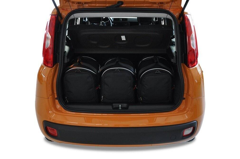 Car bag Kofferraumtaschen Set 3 stk FIAT PANDA III 2012+