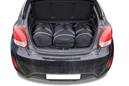 Car bag Kofferraumtaschen Set 3 stk HYUNDAI VELOSTER COUPE I (FS) 2011-2014