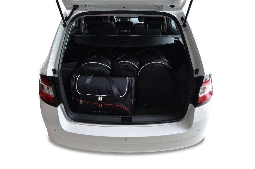 Car bag Kofferraumtaschen Set 5 stk SKODA FABIA KOMBI III 2014-2021