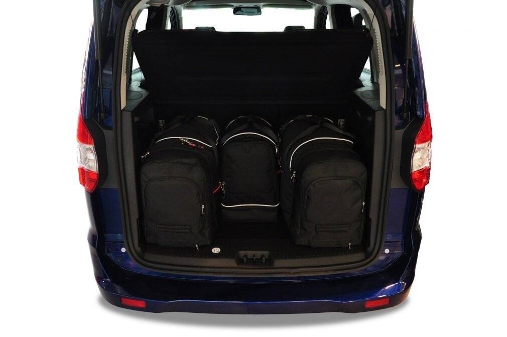 Car bag Kofferraumtaschen Set 4 stk FORD TOURNEO COURIER I 2014+