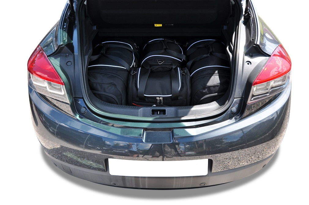 Car bag Kofferraumtaschen Set 4 stk RENAULT MEGANE COUPE III 2008-2016