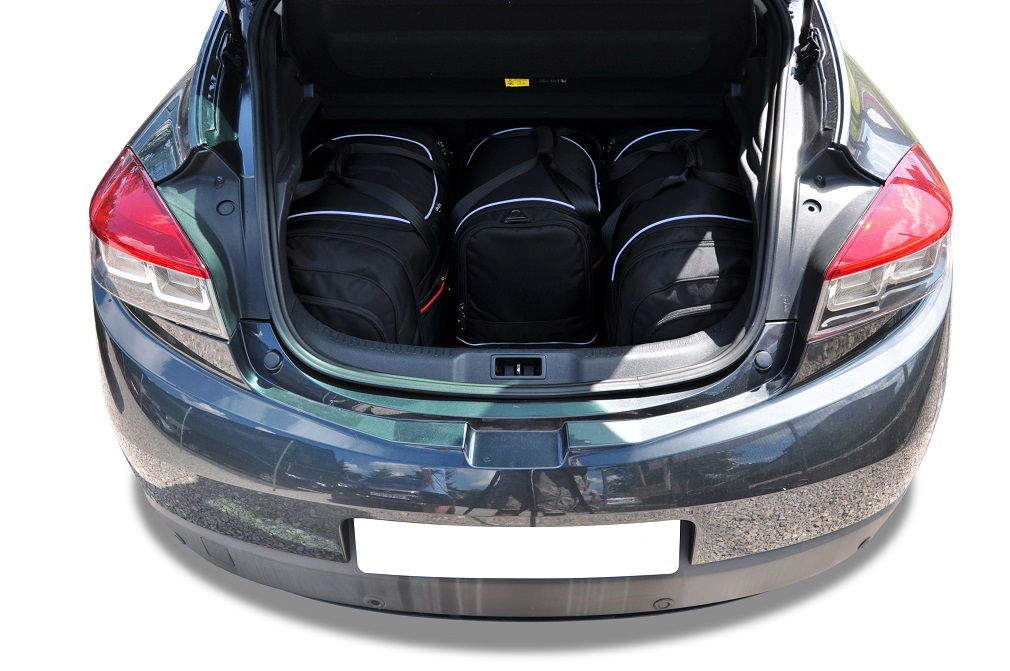 Car bag Kofferraumtaschen Set 4 stk RENAULT MEGANE COUPE III 2008-2016