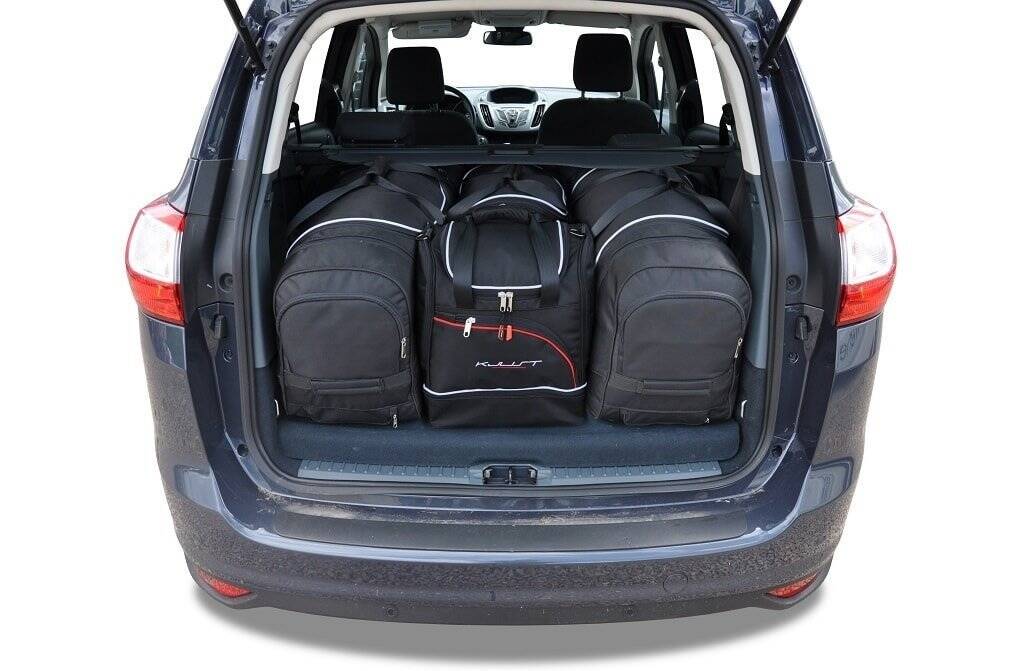 Car bag Kofferraumtaschen Set 4 stk FORD Grand C-Max II 2010-2015