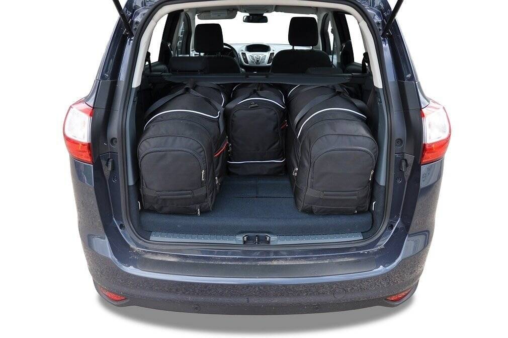 Car bag Kofferraumtaschen Set 4 stk FORD Grand C-Max II 2010-2015