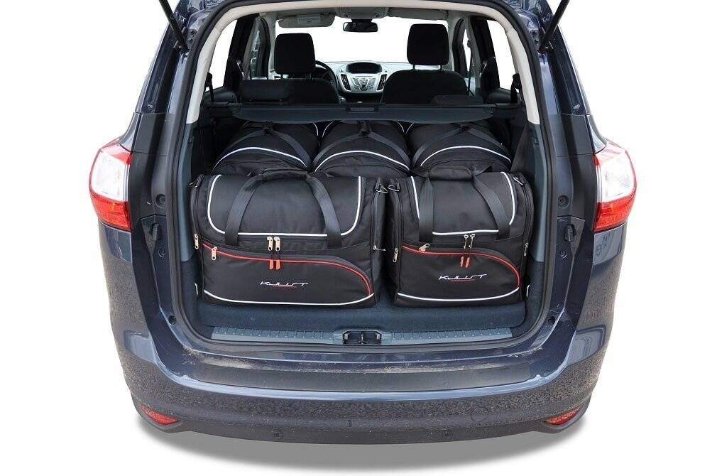 Car bag Kofferraumtaschen Set 5 stk FORD Grand C-Max II 2010-2015