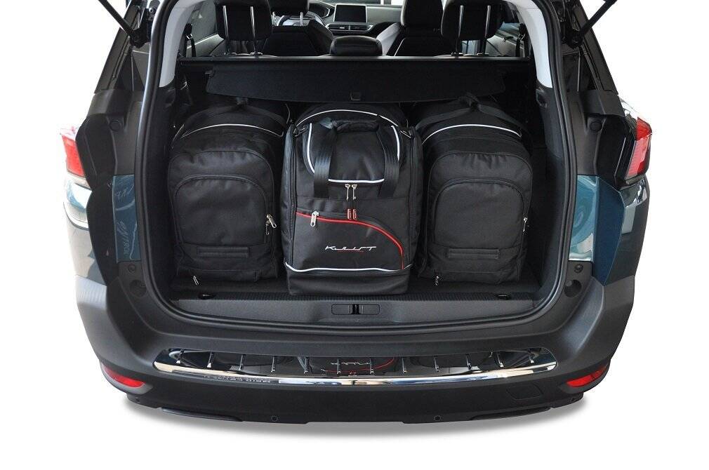 Car bag Kofferraumtaschen Set 4 stk PEUGEOT 5008 II (P87E) 2017+