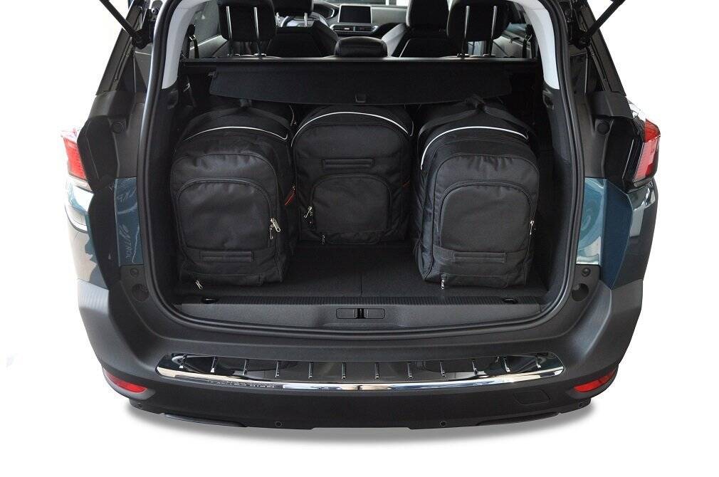 Car bag Kofferraumtaschen Set 4 stk PEUGEOT 5008 II (P87E) 2017+