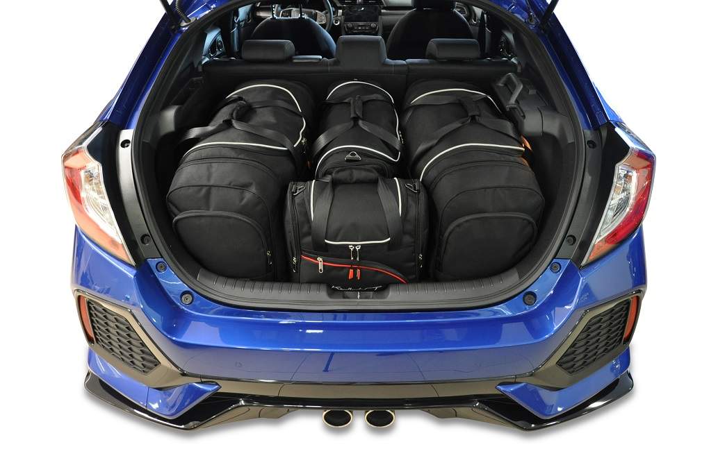 Car bag Kofferraumtaschen Set 4 stk HONDA CIVIC HATCHBACK X 2017-2021