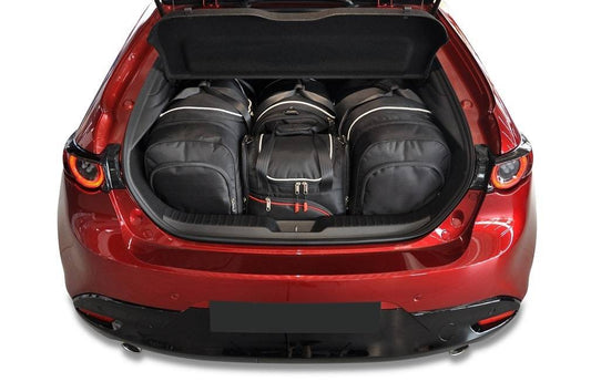 Car bag Kofferraumtaschen Set 4 stk MAZDA 3 HATCHBACK IV (BP) 2018+