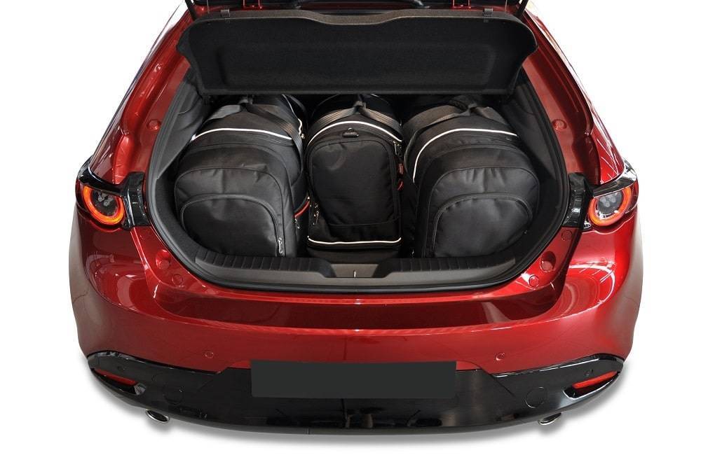 Car bag Kofferraumtaschen Set 4 stk MAZDA 3 HATCHBACK IV (BP) 2018+