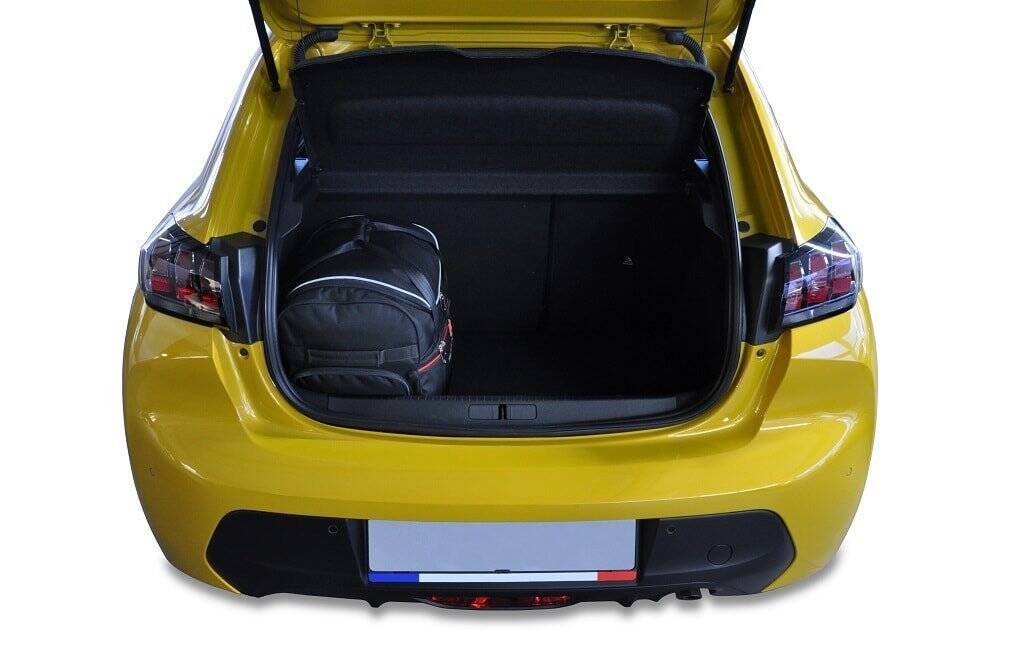 Car bag Kofferraumtaschen Set 3 stk PEUGEOT 208 HATCHBACK II (P21) 2019+