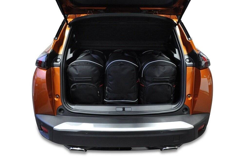 Car bag Kofferraumtaschen Set 3 stk PEUGEOT 2008 II (P24) 2019+