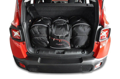 Car bag Kofferraumtaschen Set 4 stk JEEP RENEGADE I (BU/520) 2014+