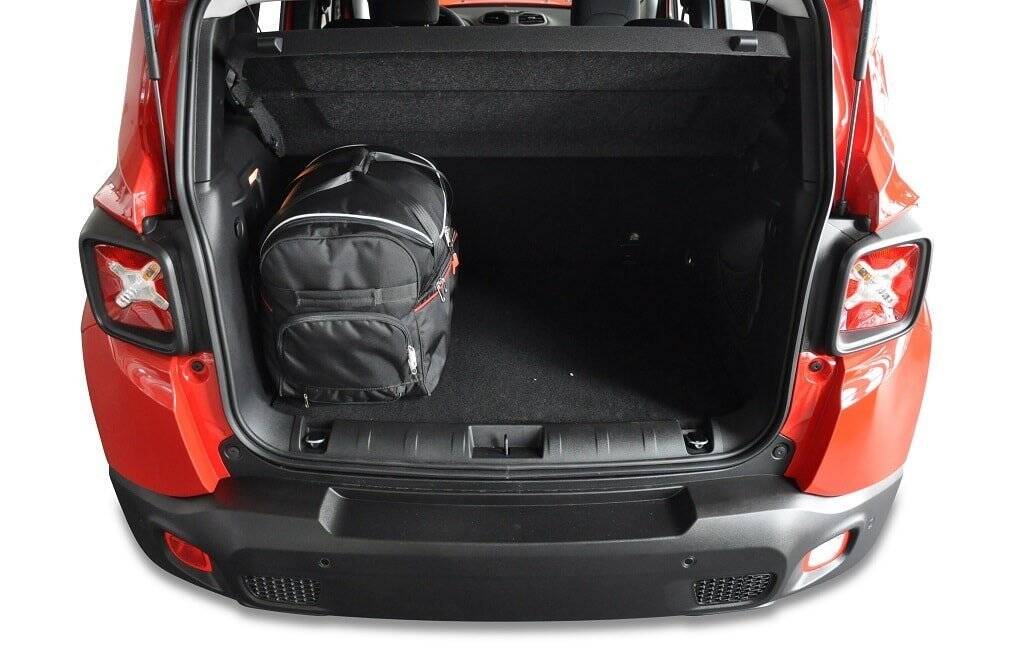 Car bag Kofferraumtaschen Set 4 stk JEEP RENEGADE I (BU/520) 2014+