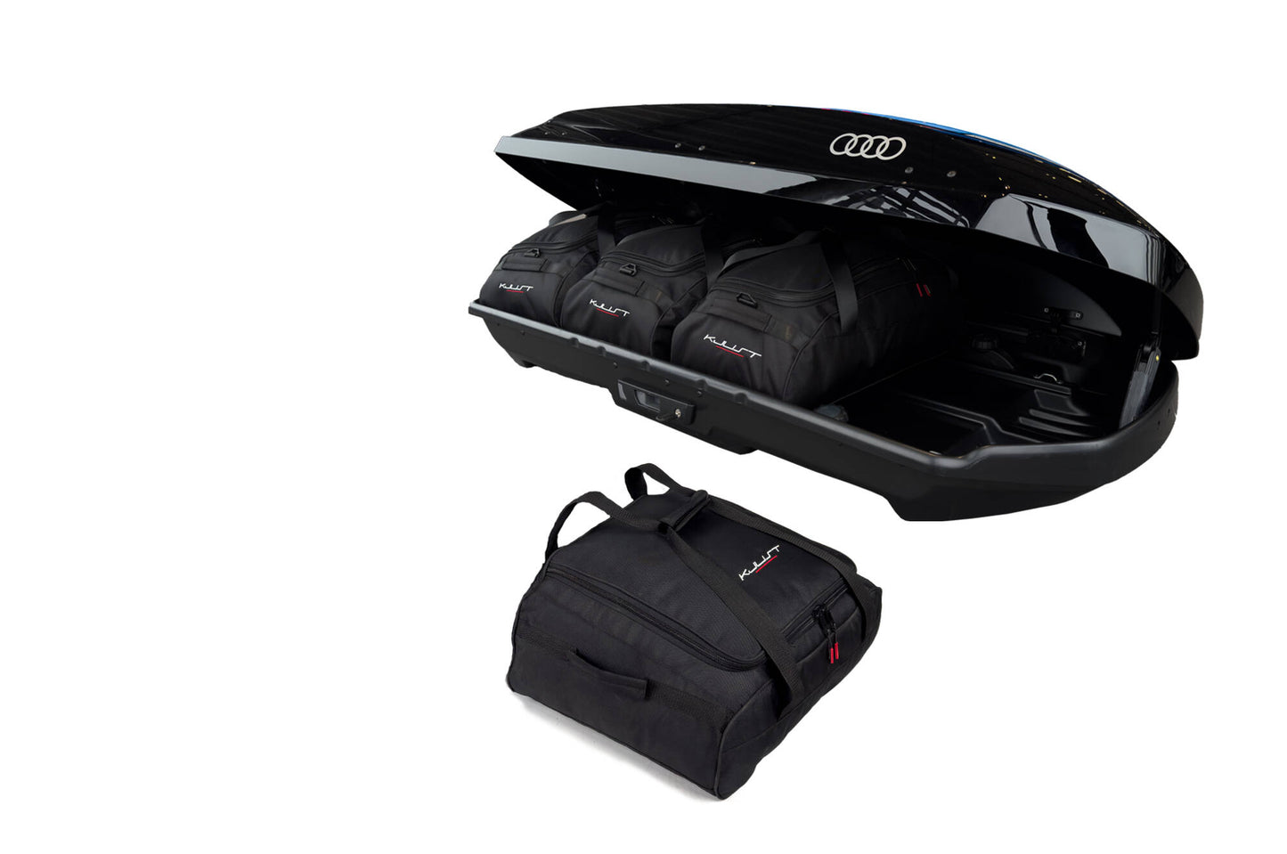 DACHBOX KJUST TASCHEN SET 4STK FÜR AUDI 310L 4K1071200Y9B