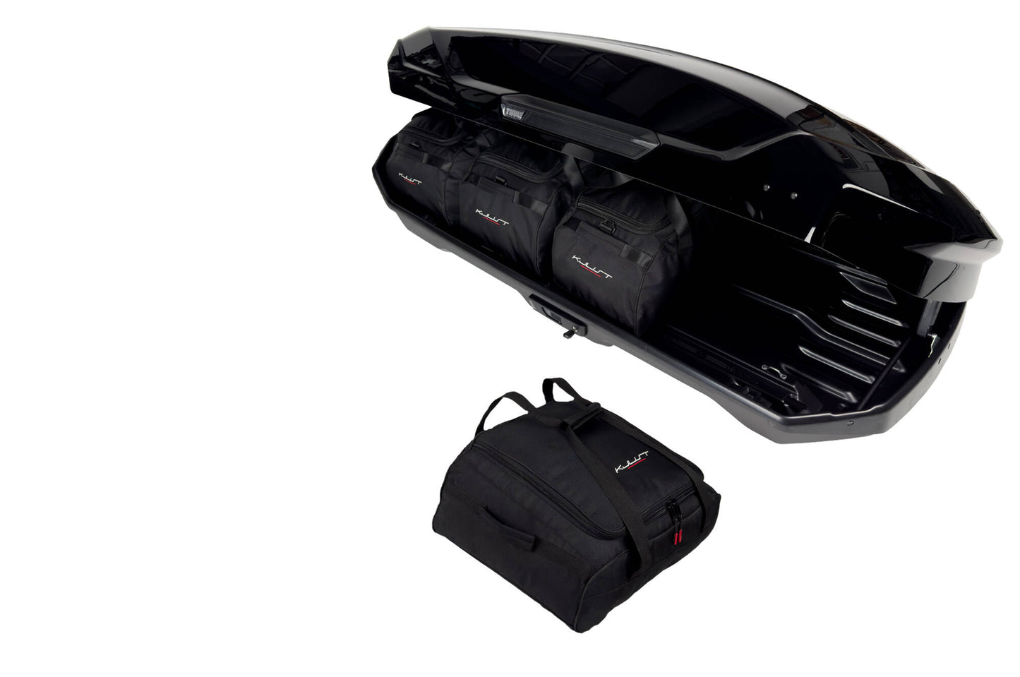 DACHBOX KJUST TASCHEN SET 4STK FÜR THULE MOTION 3 L