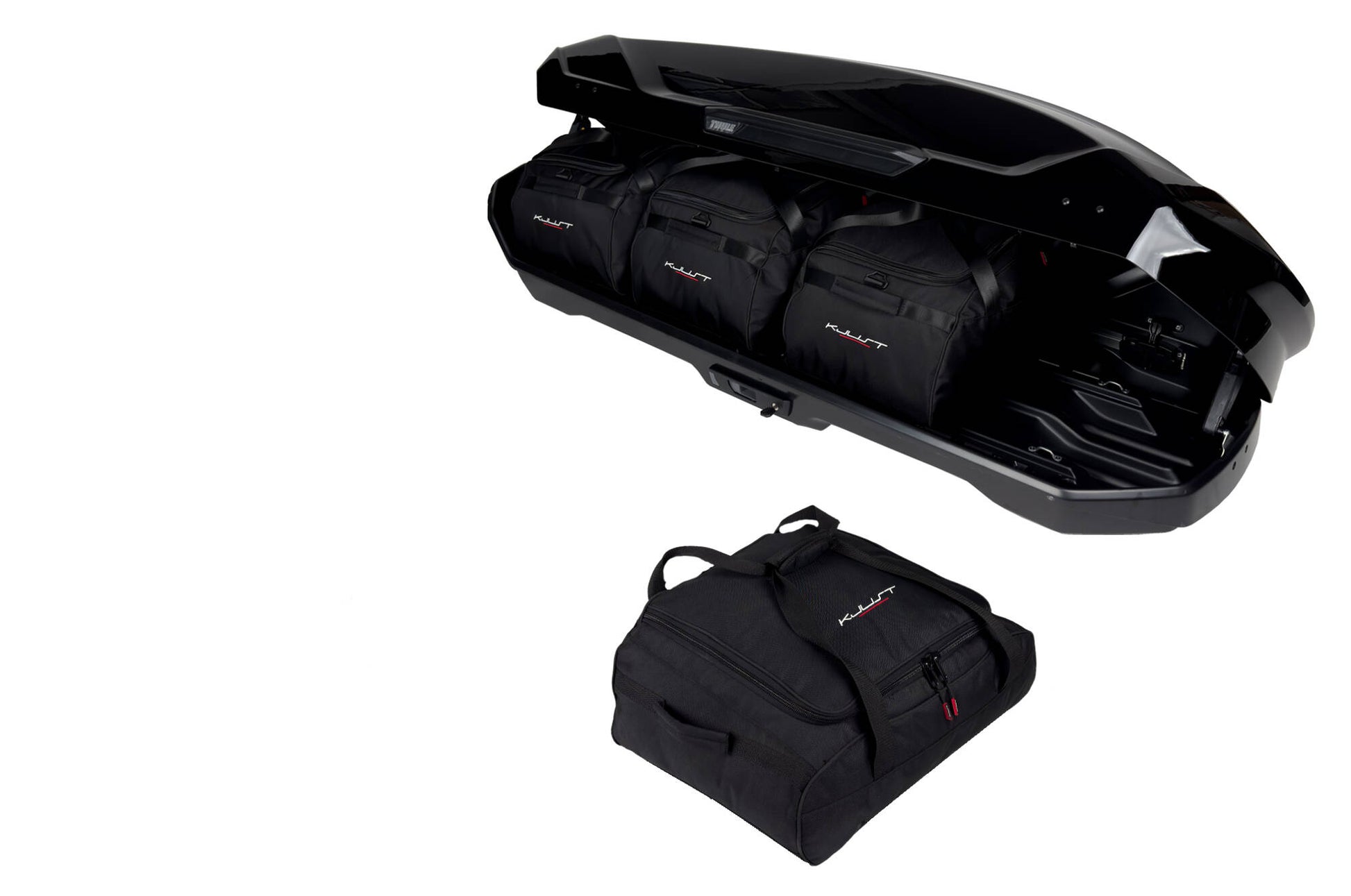 DACHBOX KJUST TASCHEN SET 4STK FÜR THULE MOTION 3 SPORT